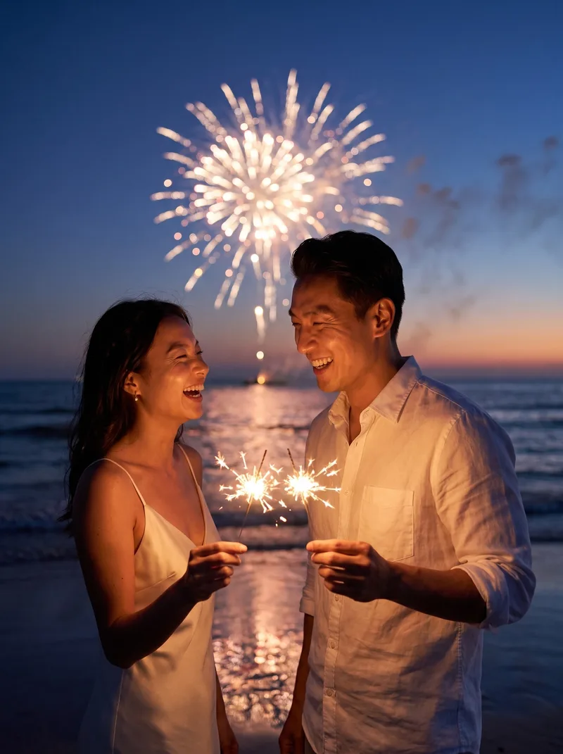 Beach Sparklers